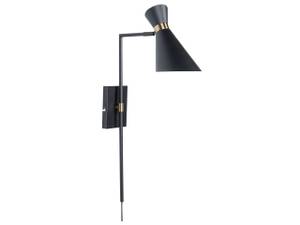 Lampe murale MELAWI Noir - Doré