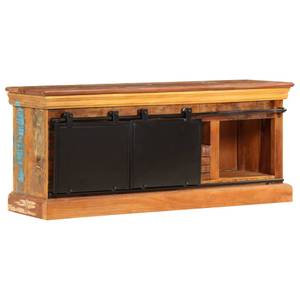 Meuble tv 247328 Marron - Bois massif - 110 x 45 x 30 cm