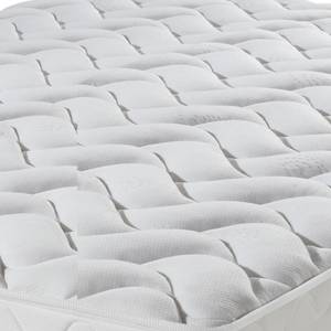 Matelas Melissa mousse HD Blanc - Textile - 80 x 13 x 190 cm