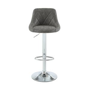 Lot de 2 tabourets de bar MATT Gris