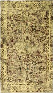 Tapis Vintage Royal XLII Jaune - Textile - 168 x 1 x 301 cm