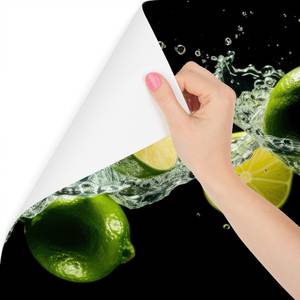 Papier Peint Citrons Verts Fruit Eau 3D 400 x 280 x 280 cm