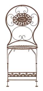 Chaises de jardin Mani Lot de 2 Marron