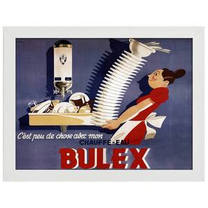 Bilderrahmen Poster Bulex Weiß