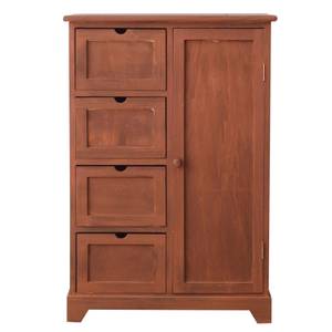 Chiffonnier Sandalo Marron - Bois massif - 30 x 80 x 55 cm