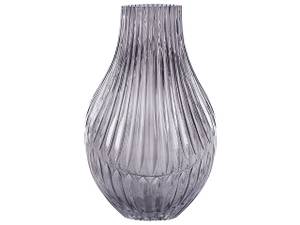 Blumenvase MYRSINA Grau - Glas - 20 x 36 x 20 cm