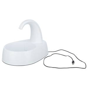 Fontaine à eau pour chiens 443993 Blanc - Matière plastique - 25 x 35 x 25 cm