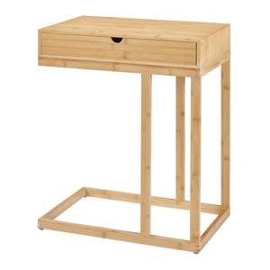 Table pour ordinateur portable Kåfjord Beige - Bambou - 35 x 68 x 55 cm