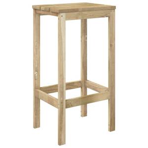 Gartenbar Set (5-teilig) 3011383 Braun - Massivholz - Holzart/Dekor - 60 x 110 x 60 cm