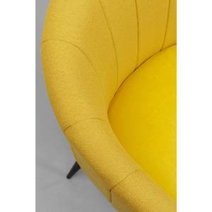 Chaise à accoudoirs pivotante Merida Jaune