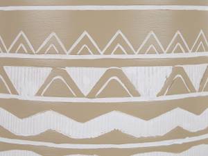 Cache-pot d'extérieur MILINA Beige - Marron - Blanc - Métal - 30 x 55 x 30 cm