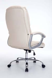 Chaise de bureau XXL Rodeo Blanc crème