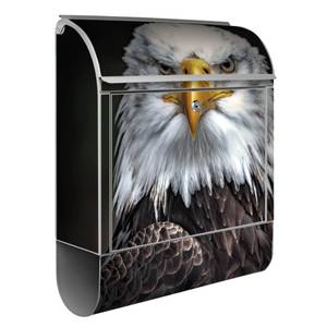 Briefkasten Stahl Adler Grau - Metall - 38 x 46 x 13 cm