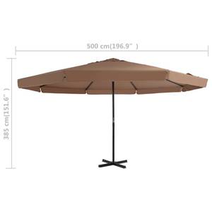 Parasol 3001704 Taupe - 500 x 300 x 500 cm