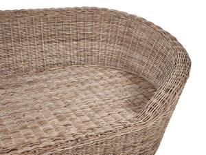 Lounge Sessel CAVO Beige - Blau - Weiß - Rattan - 227 x 80 x 124 cm