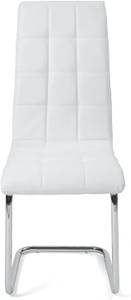 Chaise salle a manger MAXI (lot de 2) Blanc