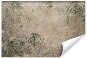 Papier Peint PLANTES Tropicales Béton 460 x 300 x 300 cm