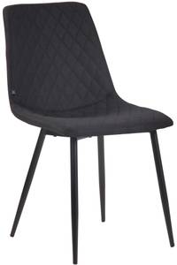 Chaise de salle à manger Telde Noir