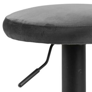 Tabouret de bar Finurly lot de 2 Gris