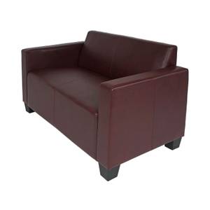 Sofa-Garnitur 2er Sofa Lyon (2er Set) Rotbraun