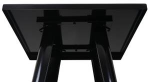 Ensemble de table haute A73 (3 pcs) Noir - Métal - 60 x 105 x 60 cm