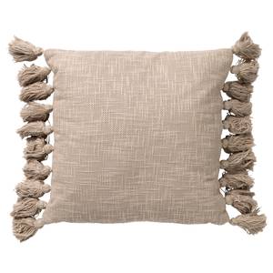 Coussin décoratif Ruby Beige - Textile - 45 x 45 x 45 cm