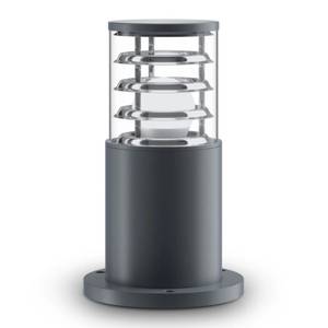 Bronx Lampe sur pied Gris - Métal - 11 x 25 x 11 cm