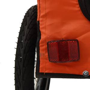 Remorque vélo pour chien 3028772-1 Orange - 120 x 53 x 55 cm