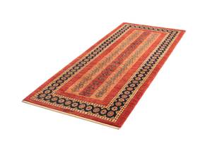 Tapis de couloir Kashkuli CXXIII Rouge - Textile - 85 x 1 x 207 cm