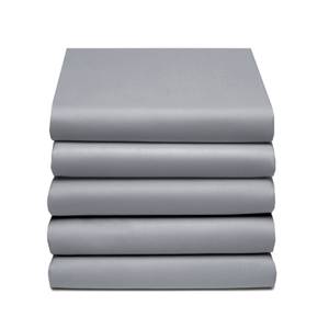 Damai Spannbettlaken Split Topper - Grau - Textil - 27 x 7 x 37 cm