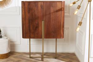 Highboard GATSBY Braun - Massivholz - Holzart/Dekor - 80 x 125 x 40 cm