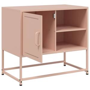 Highboard DE1566 Weiß - Metall - 39 x 107 x 101 cm