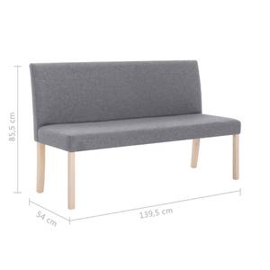 Banc 297004 Gris lumineux