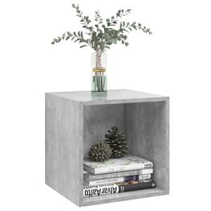 Etagère murale 3008691_1 Gris minéral - Bois manufacturé - Bois massif