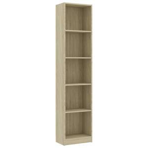 Bücherregal 3016500-1 Eiche Sonoma Dekor - 40 x 175 cm