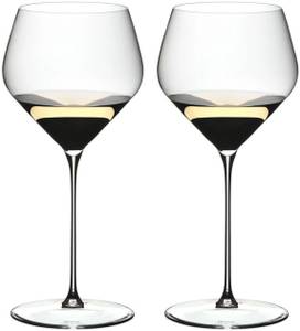 Chardonnay Weingläser Veloce 2er Set Glas - 12 x 25 x 12 cm