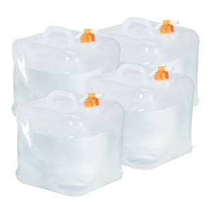 Faltbarer Wasserkanister im 4er Set 27 x 32 x 27 cm