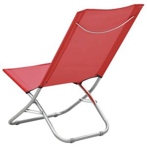 Chaise de plage Rouge