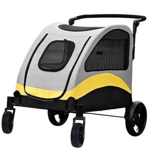 Hundewagen Hundebuggy bis 50kg Tiefe: 100 cm