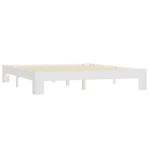 Cadre de lit 298510 Blanc - Largeur : 165 cm