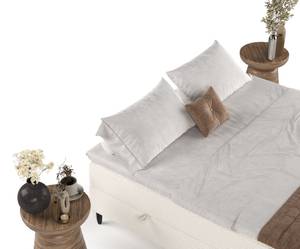 Boxspringbett Malte Creme - Breite: 200 cm - H3