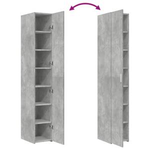 Highboard DE9663 Grau - Holzwerkstoff - 43 x 185 x 30 cm