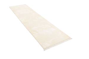 Tapis de passage Darya CCCLXXXIV Beige - Textile - 84 x 1 x 305 cm