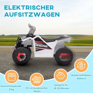 Elektroauto für Kinder 370-278V90WT Weiß