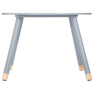 table ronde douceur gris d60, gris Gris - Bois manufacturé - 60 x 43 x 60 cm