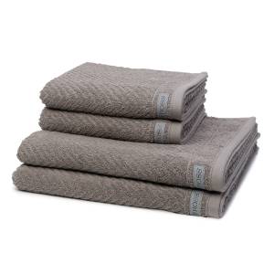 Smart Handtuch-Set (4-teilig) Grau