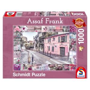 Puzzle Romantische Reise 1000 Teile Papier - 28 x 6 x 38 cm