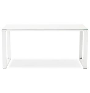 Schreibtisch XLINE Durchscheinend - Weiß - 80 x 73 x 160 cm - Weiß