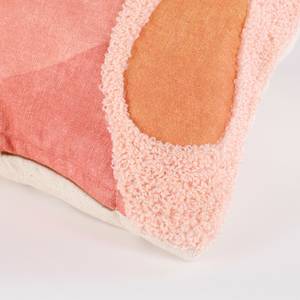 Dekokissen Sangria Pink - Textil - 35 x 10 x 55 cm