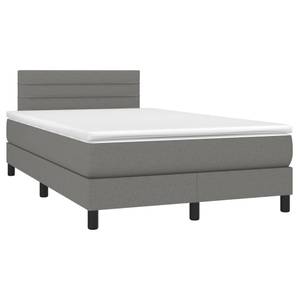 Boxspringbett 3017287-14 Dunkelgrau - Breite: 120 cm